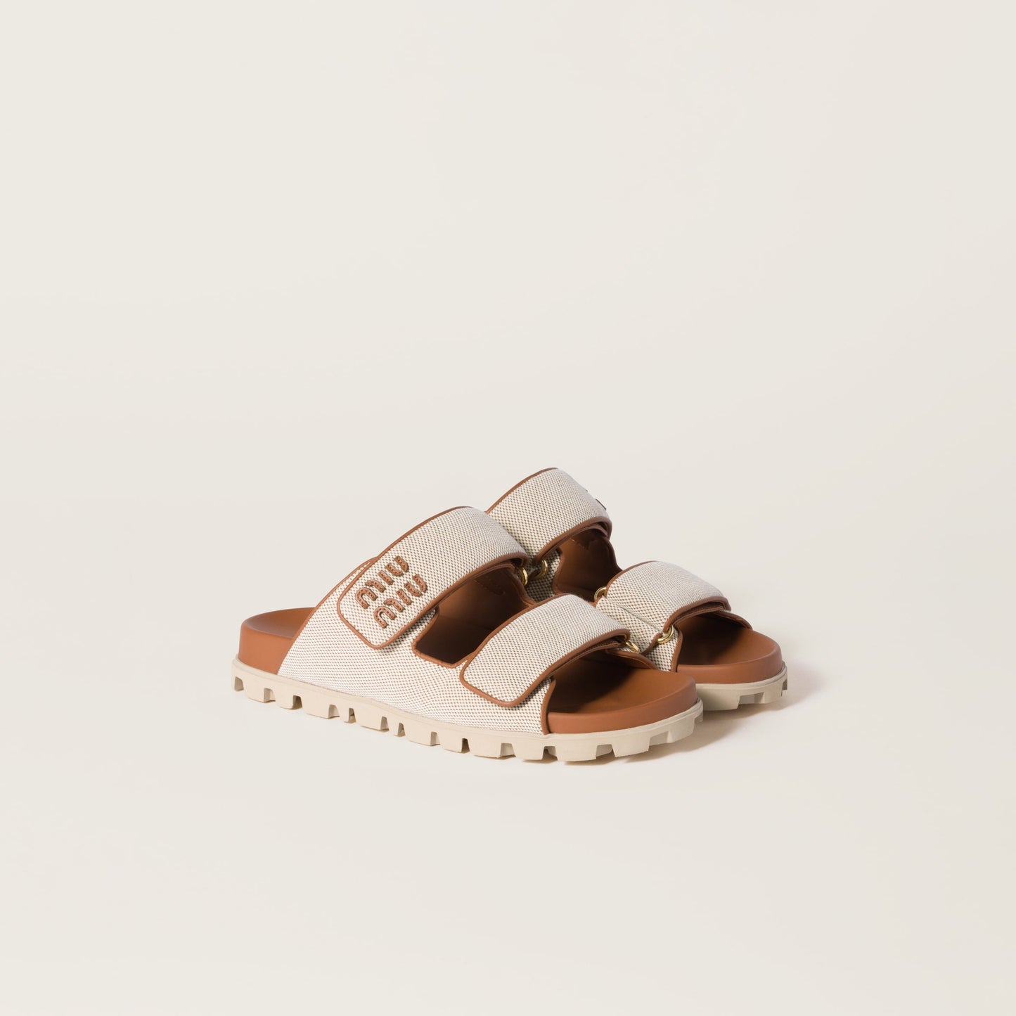 Miu Miu – Sandales en maille crochet – Édition Toile