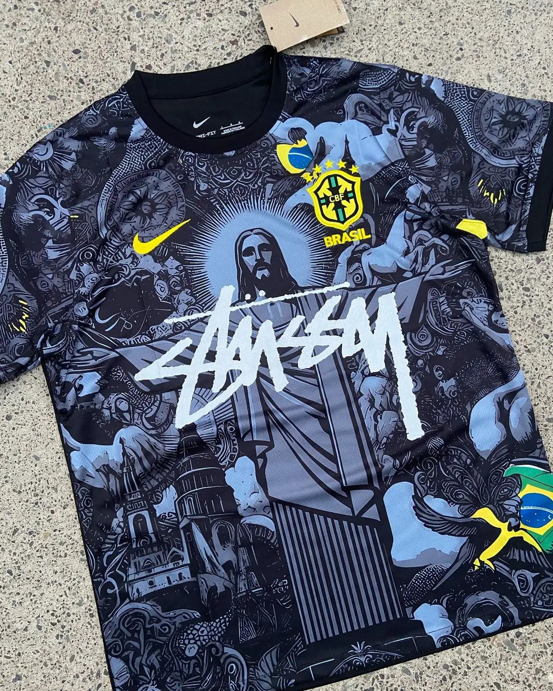 MAILLOT STUSSY X BRESIL